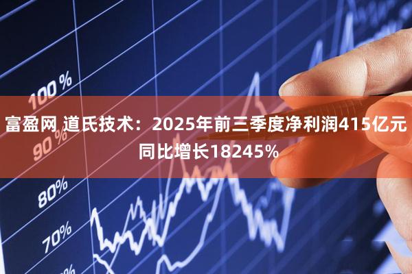 富盈网 道氏技术：2025年前三季度净利润415亿元 同比增长18245%